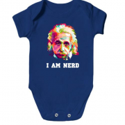 Дитячий боді I`m nerd (Альберт Ейнштейн)